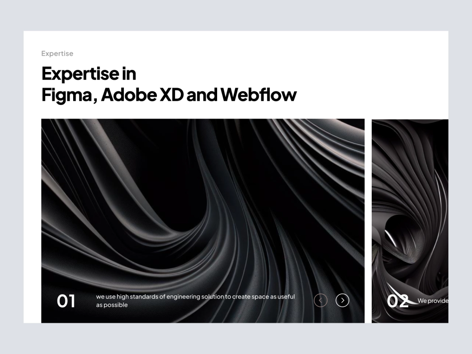Albela - Freelancer Website Homepage Design for Adobe XD - screen 3