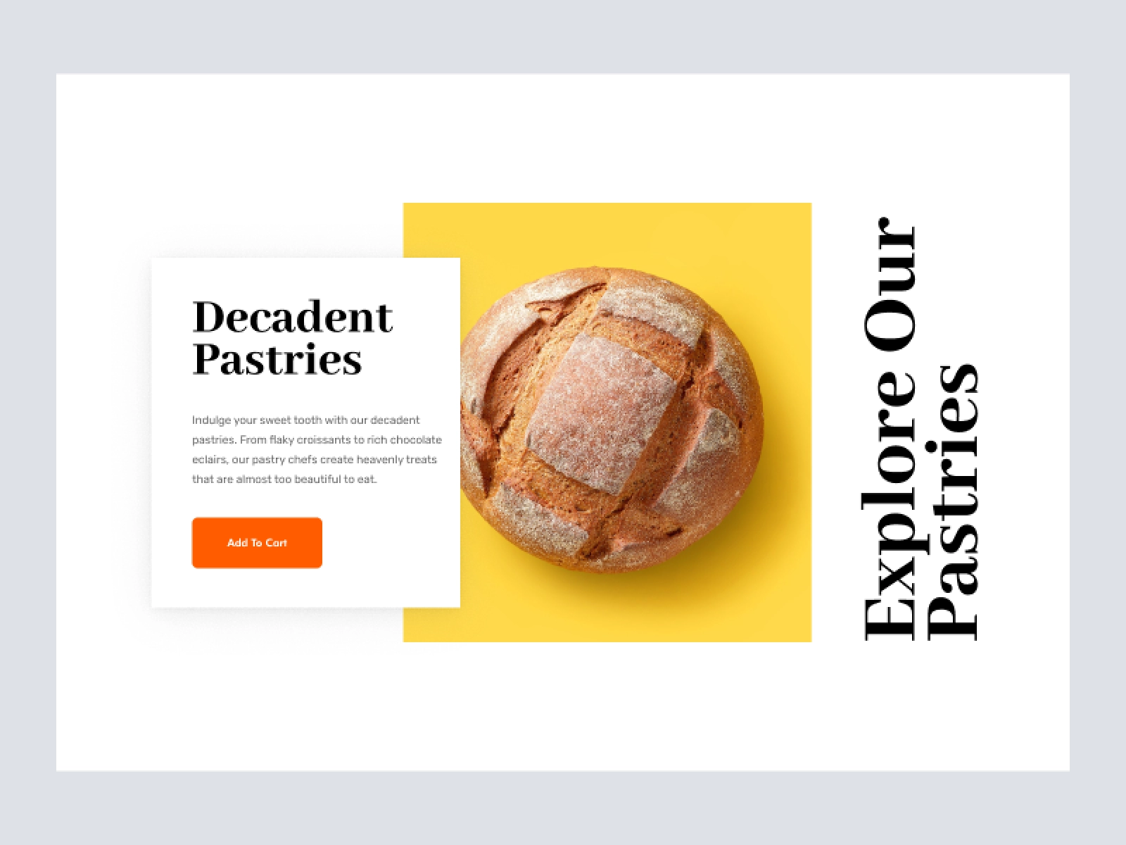 Bakery Shopify Store Design for Adobe XD - screen 3