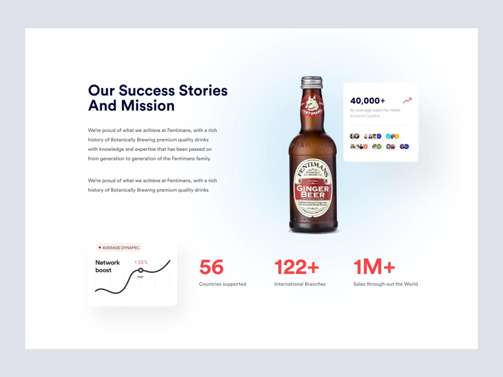 Cola - Store Design for Cold Drinks for Adobe XD - screen 2