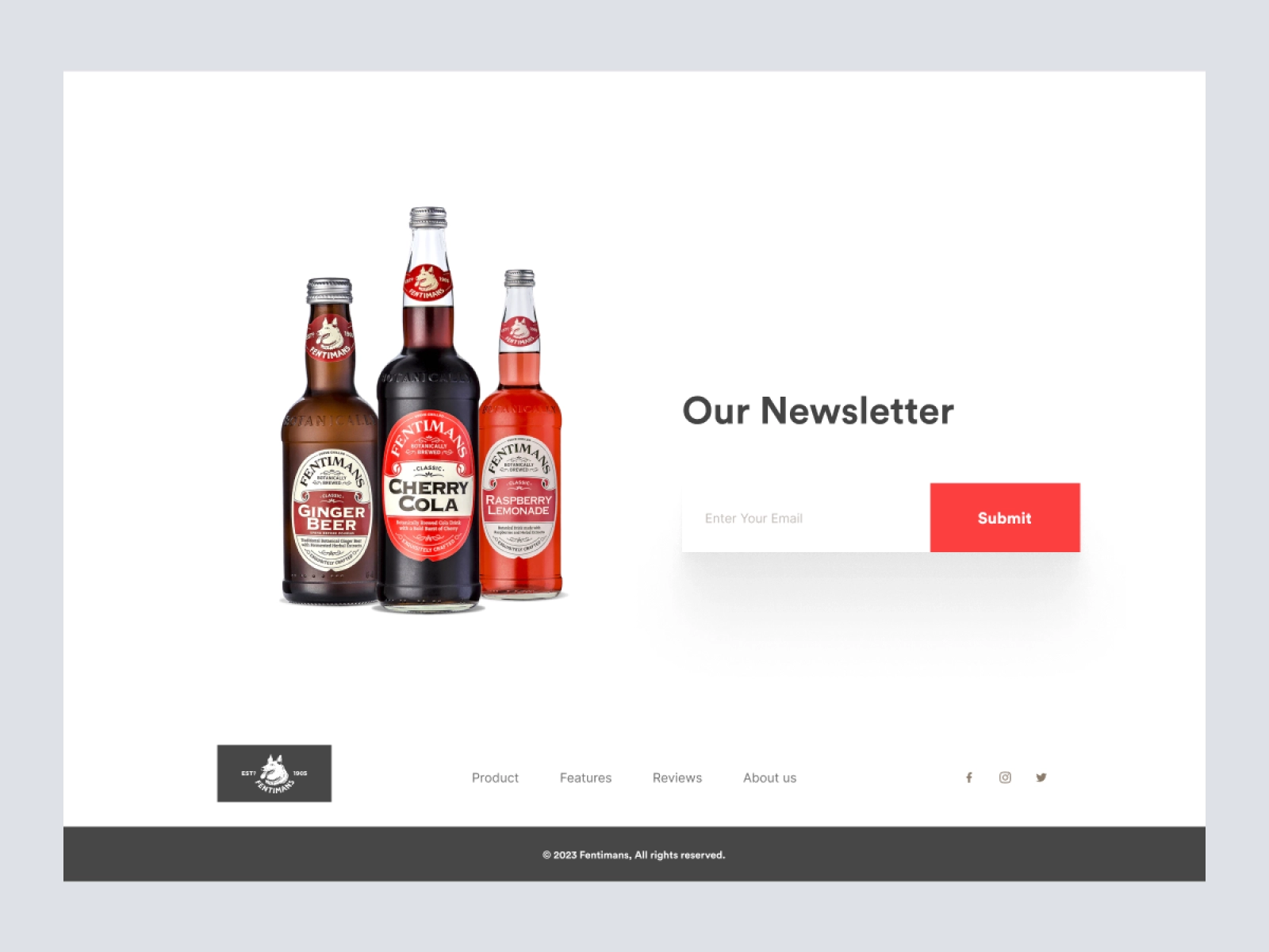 Cola - Store Design for Cold Drinks for Adobe XD - screen 6