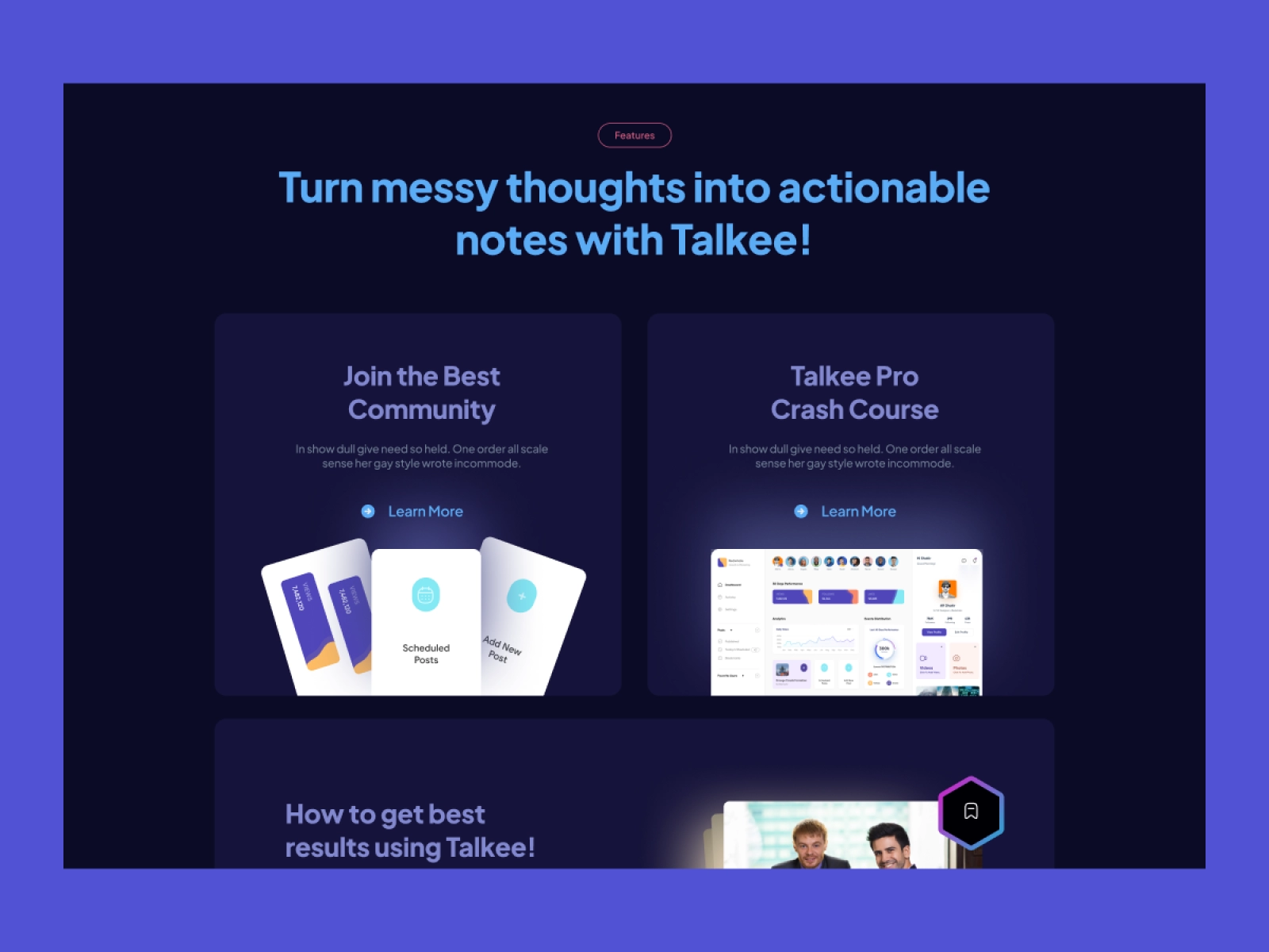 EasyNotes - AI Based Note Taking SaaS App Website Design | Adobe XD ...