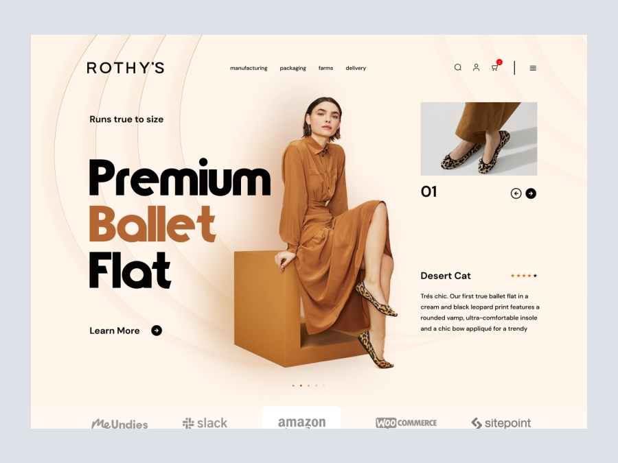 Download Hero Design for Fashion Store for Adobe XD