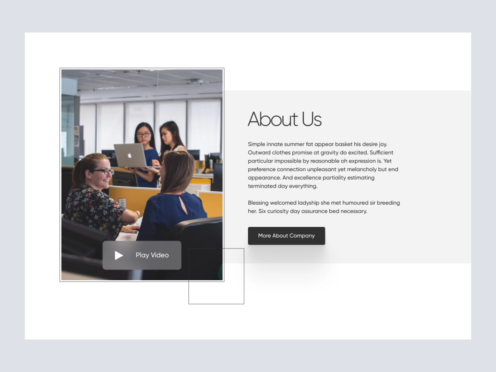 Fubar - IT Company Website Design for Adobe XD - Screen 2 Fubar - IT Company Website Design for Adobe XD - screen 2