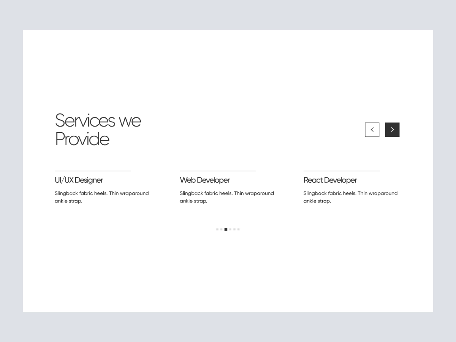 Fubar - IT Company Website Design for Adobe XD - Screen 4 Fubar - IT Company Website Design for Adobe XD - screen 4