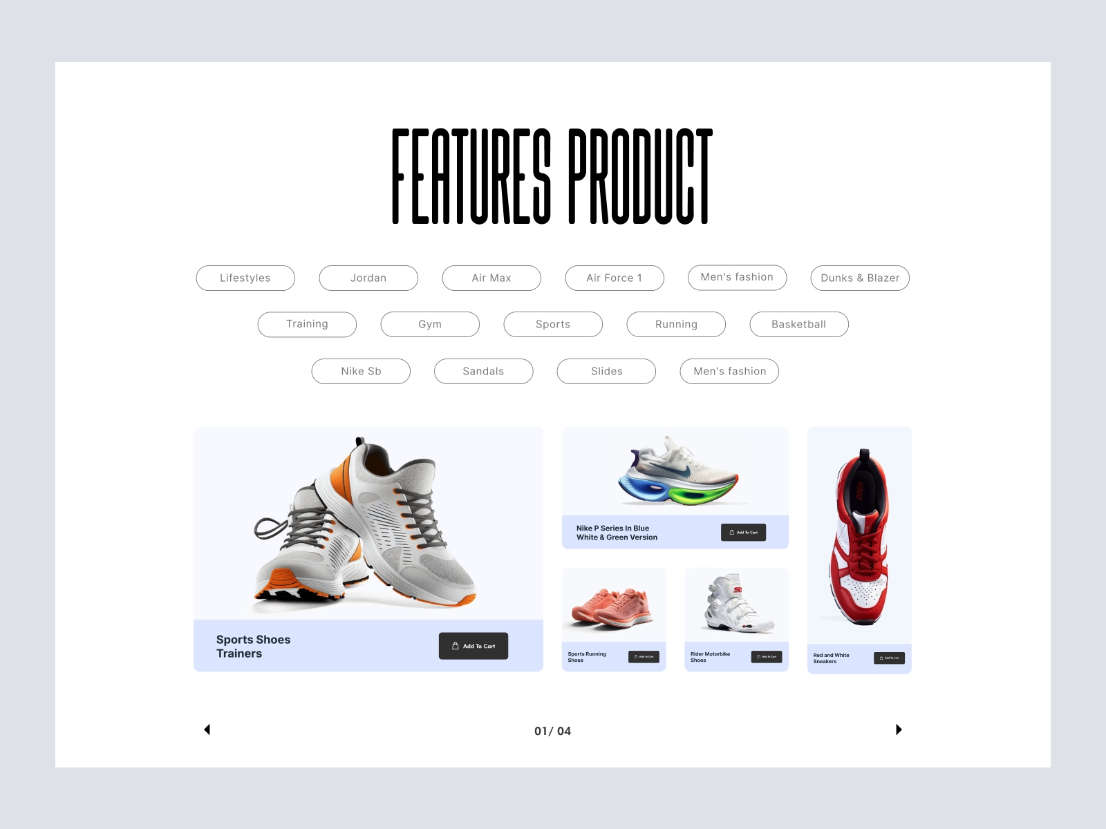 Low Retro - Shopify Website Design for Shoes Company for Adobe XD - screen 3