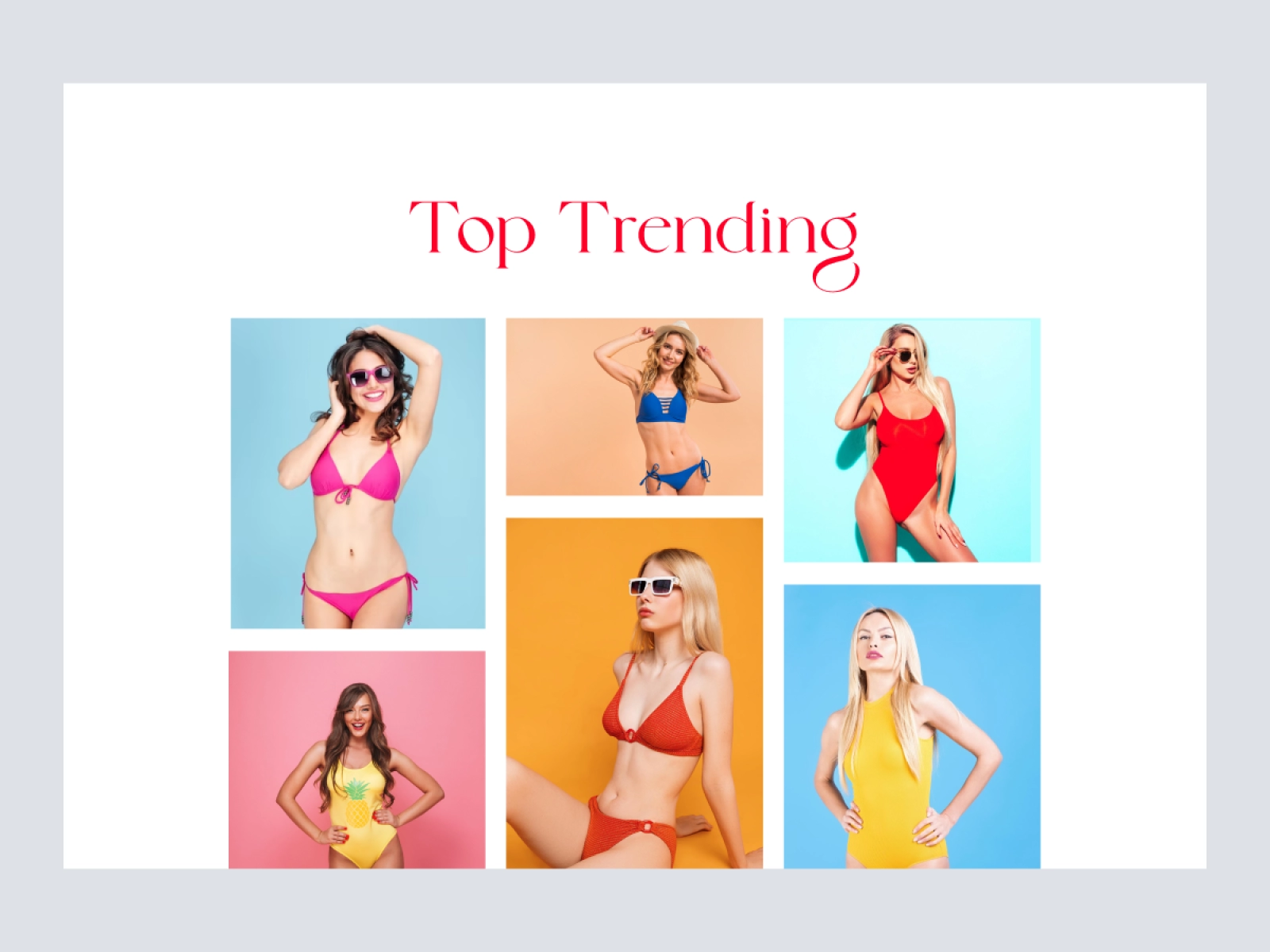 Mermaind - Swimwear Shopify Store for Adobe XD - Screen 4 Mermaind - Swimwear Shopify Store for Adobe XD - screen 4