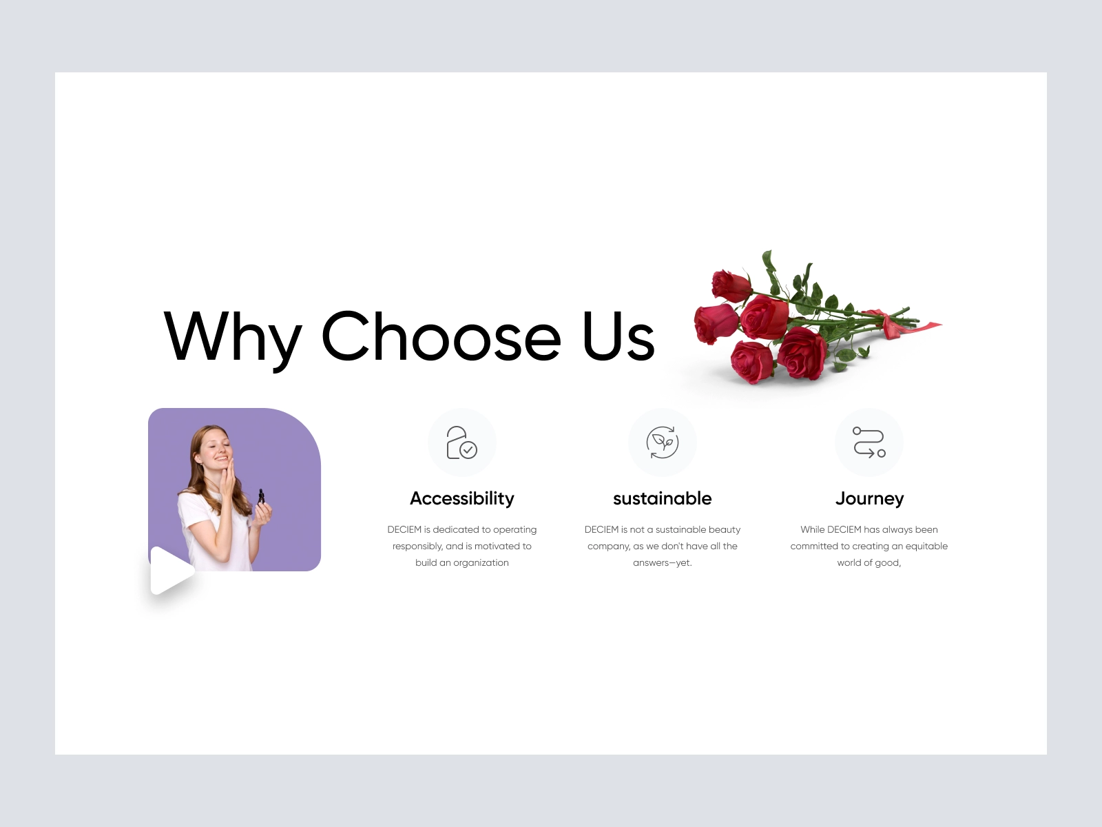 O. - Shopify Website Design for Beauty and Cosmetics Sotre for Adobe XD - screen 2