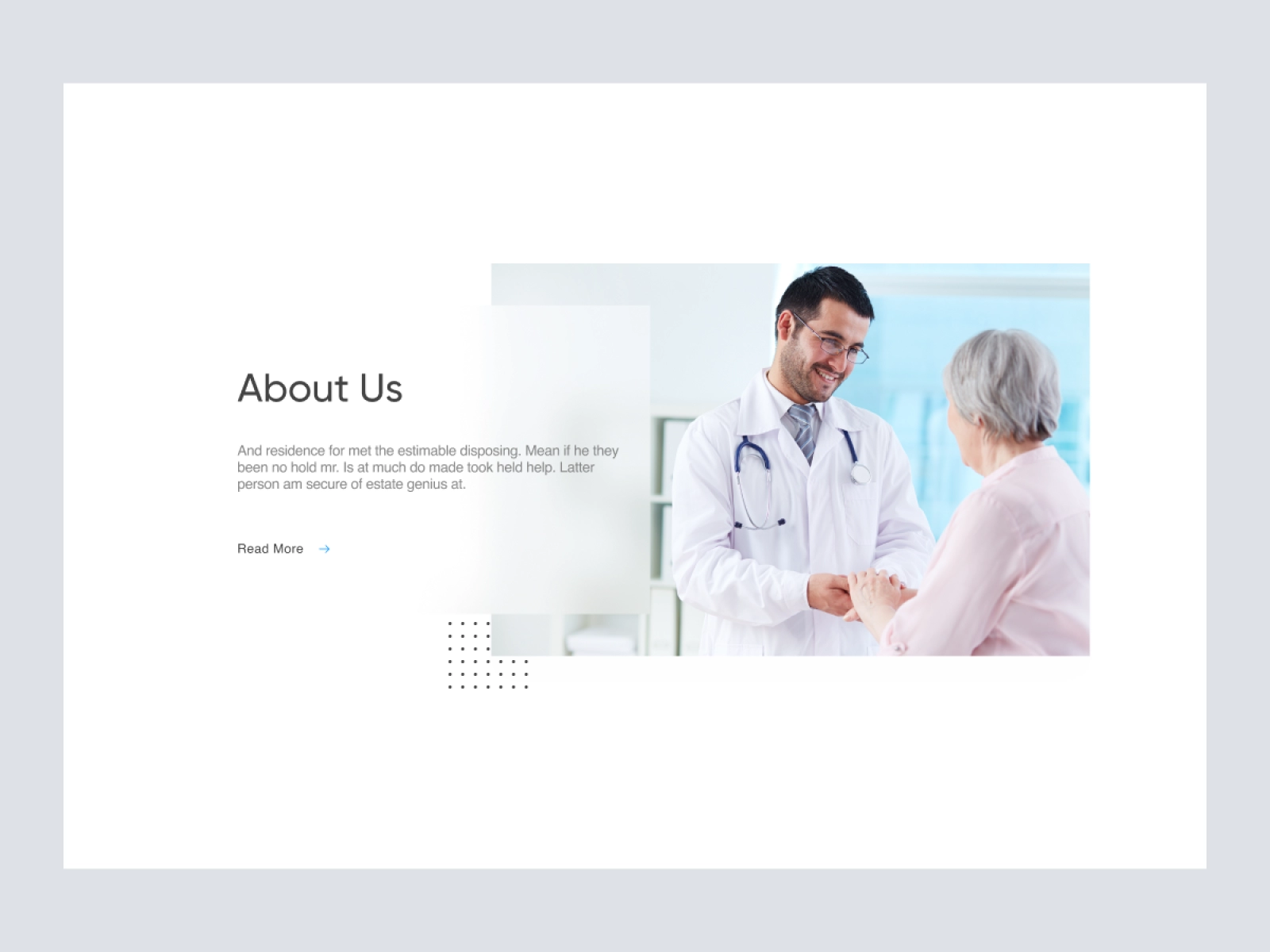 O.Consulation - Doctor Website Design for Adobe XD - screen 3