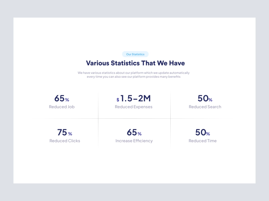 Download Our Statistics for Adobe XD