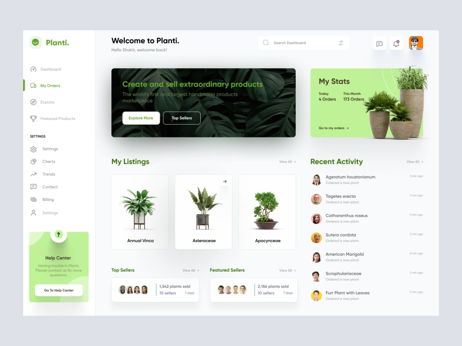 Plants Online Marketplace