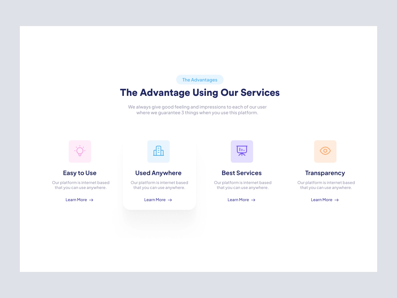 TalentLink - Saas Landing page Design for HR Management for Adobe XD - screen 2