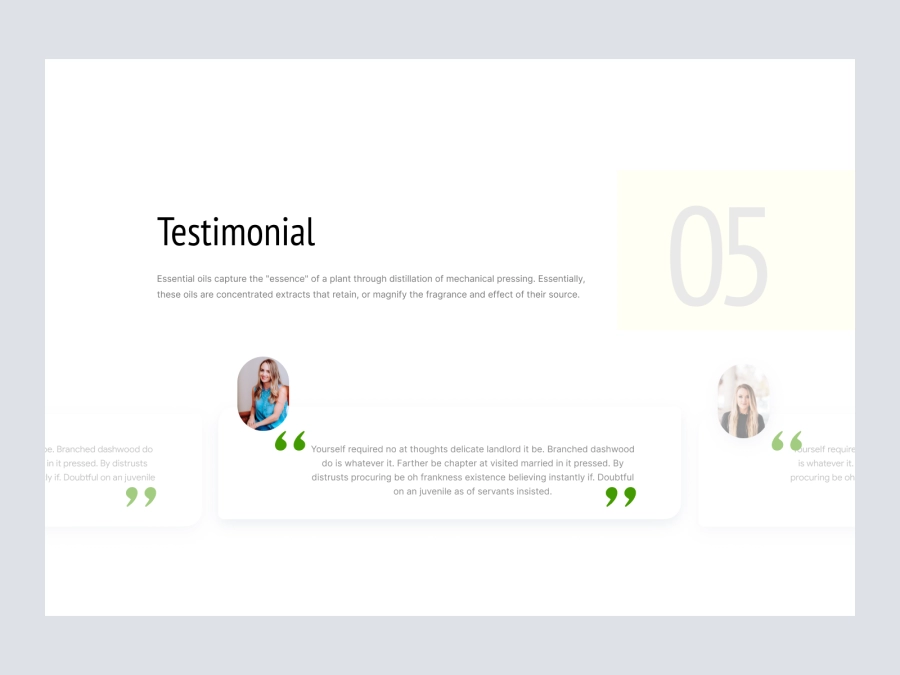 Download Testimonial for Adobe XD