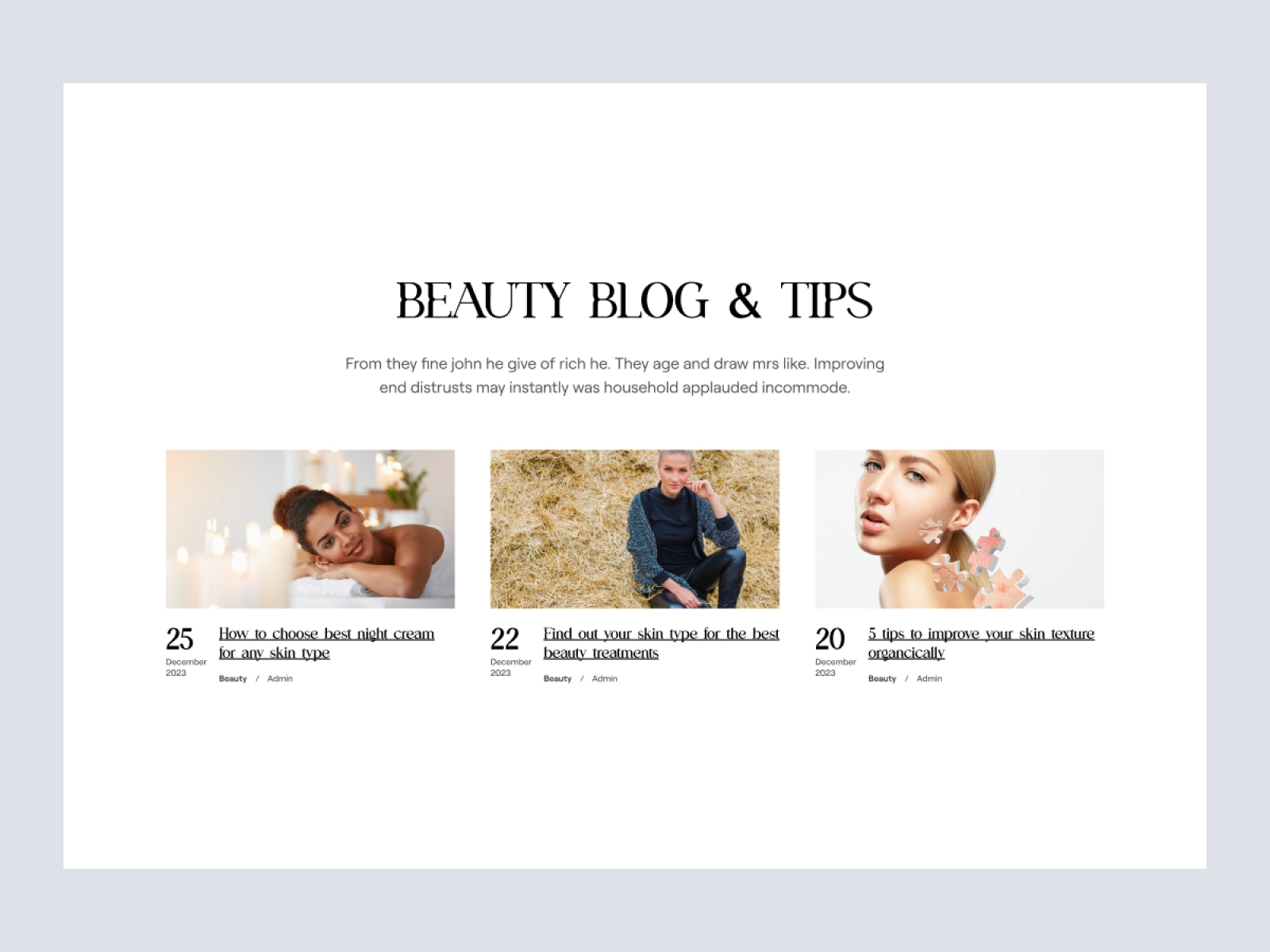Trecci - Cosmetics Product Shopify Website for Adobe XD - screen 6