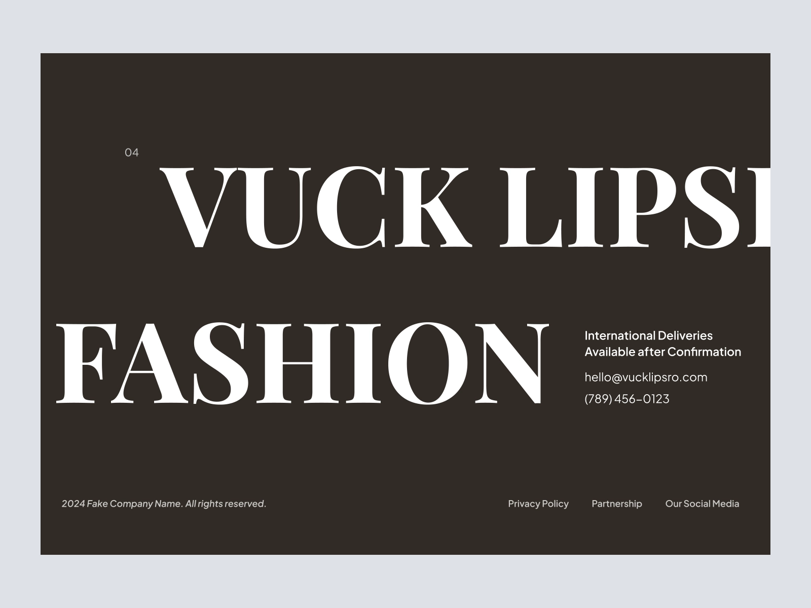 Vuck Lipsro - Fashion Store Website Design for Power Dressing for Adobe XD and Figma for Adobe XD - screen 6