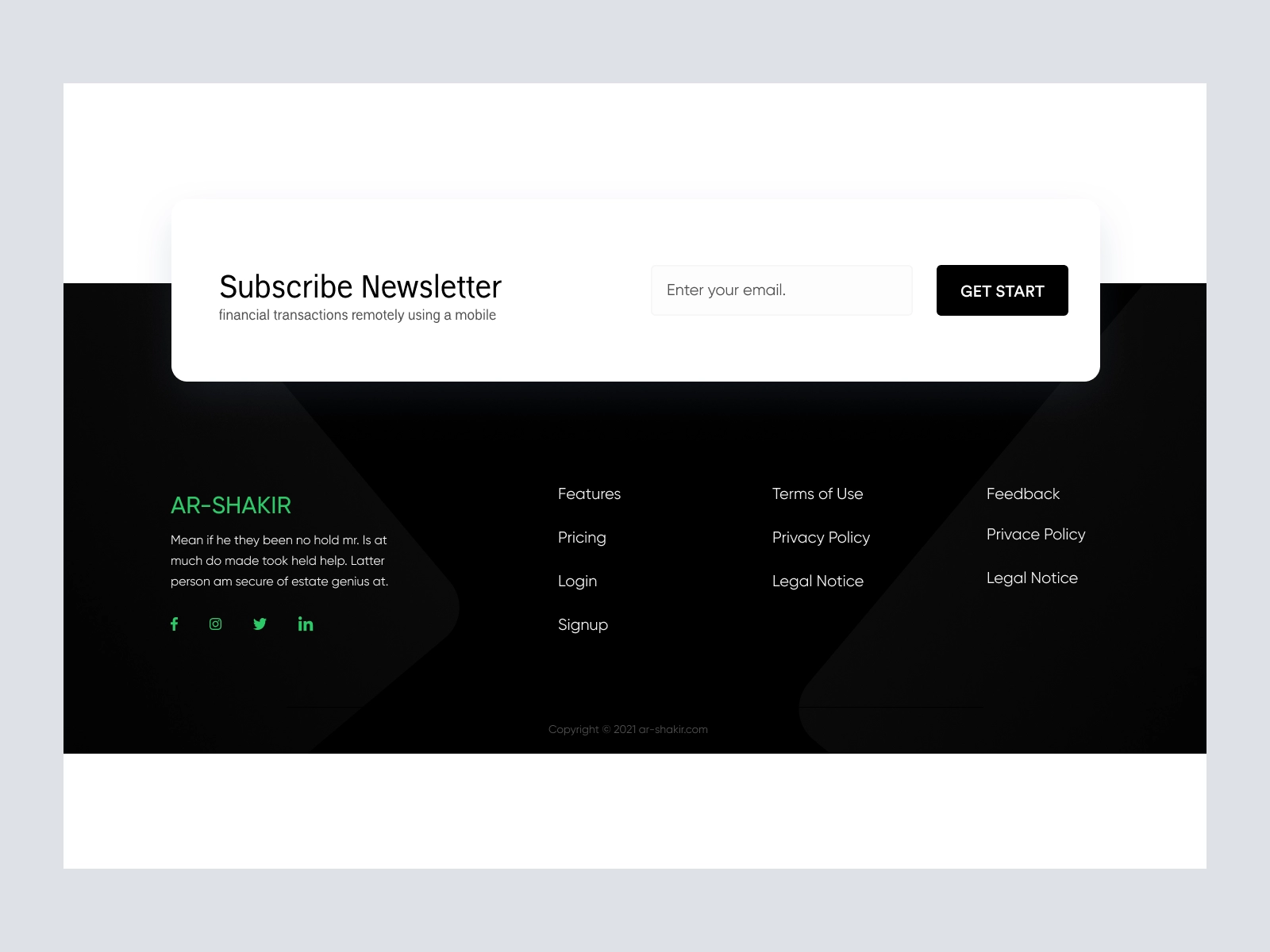 Wassup - Organic Tea and Coffee Shopify Store Design for Adobe XD - screen 5