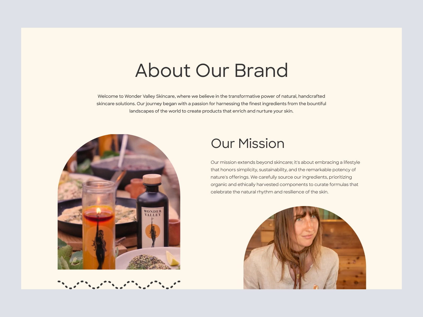 Wonder Valley - Olive Oil Shopify Store Design for Adobe XD - screen 4